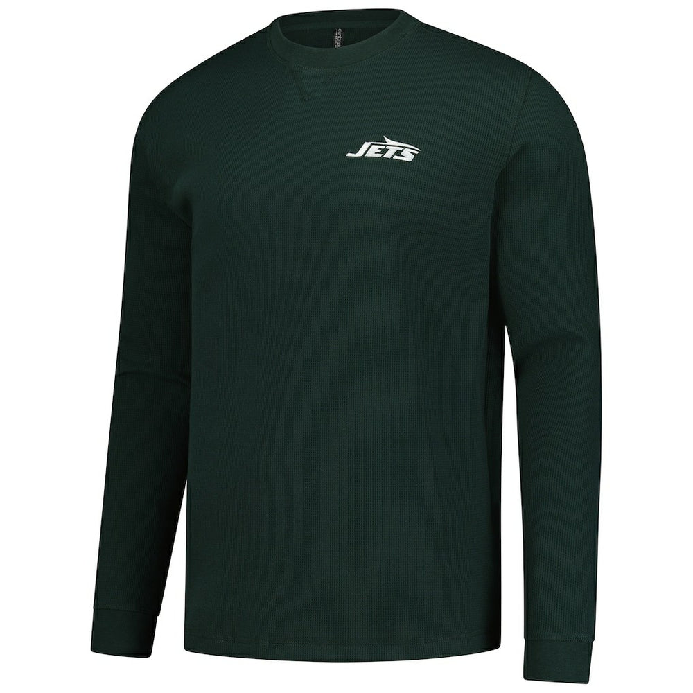 New York Jets Dunbrooke Cavalier Waffle Long Sleeve T-Shirt Green