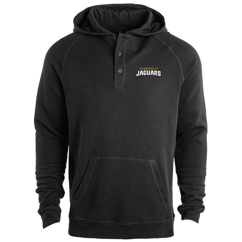 Jacksonville Jaguars Dunbrooke Montana Raglan Thermal Hoodie Black