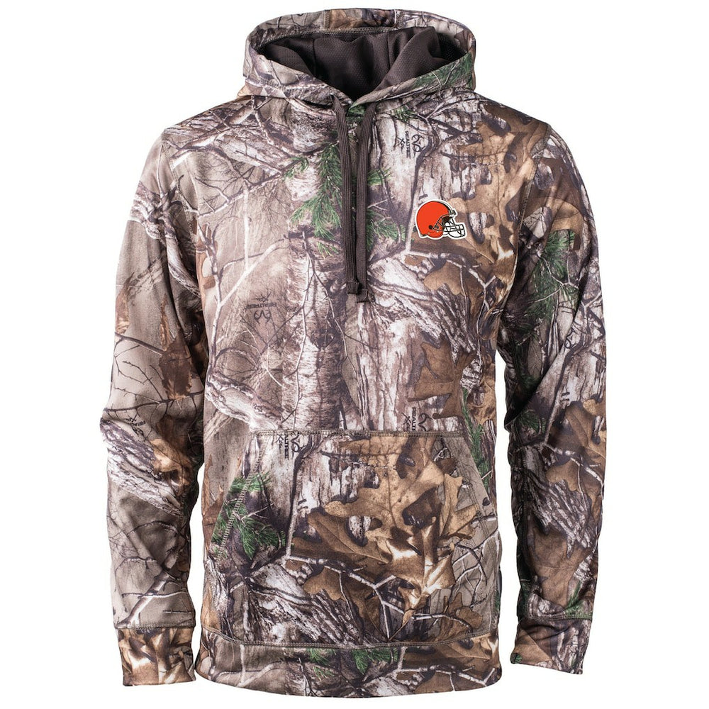 Cleveland Browns Dunbrooke Champion Tech Fleece Hoodie Camo