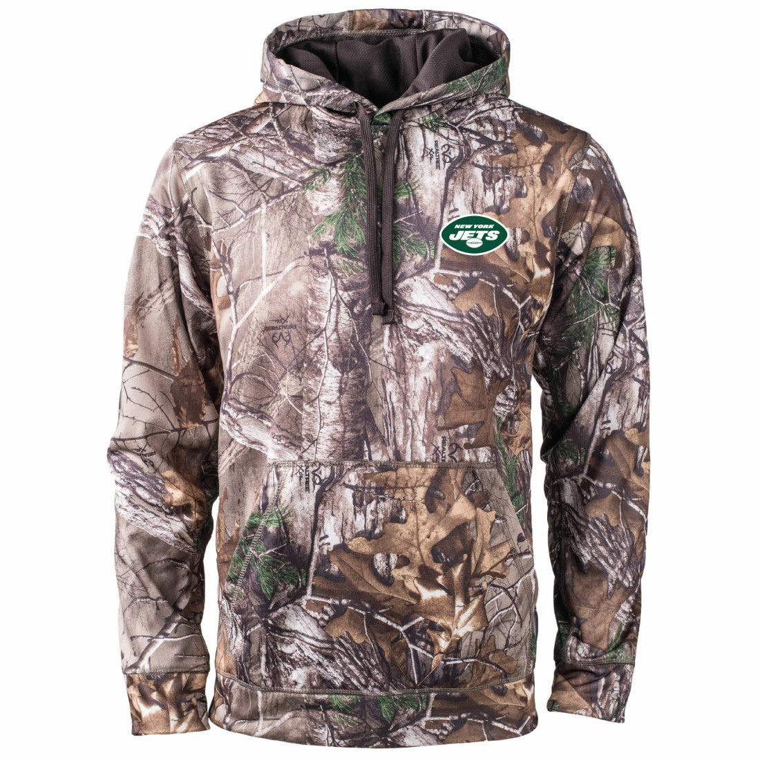 New York Jets Dunbrooke Champion Tech Fleece Hoodie Camo