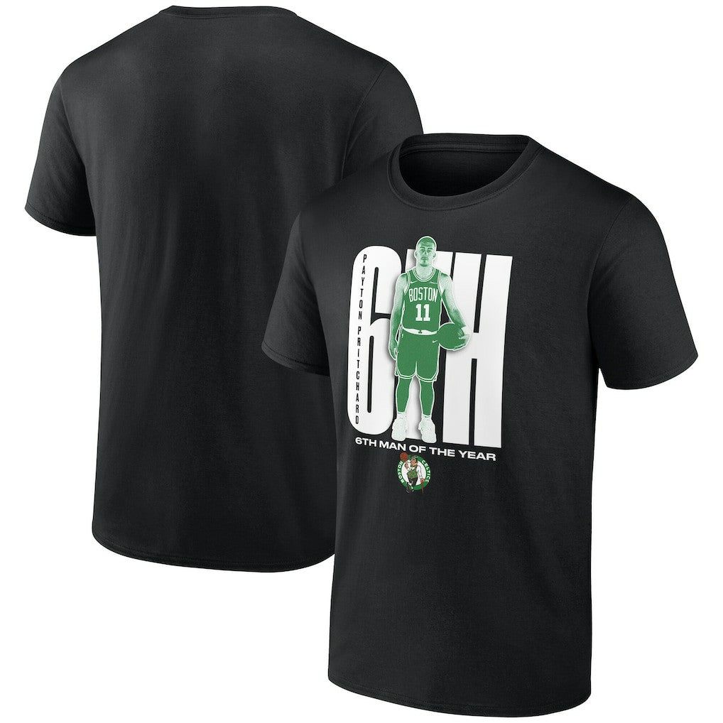 Payton Pritchard Boston Celtics 2025 NBA Sixth Man of the Year T-Shirt Black