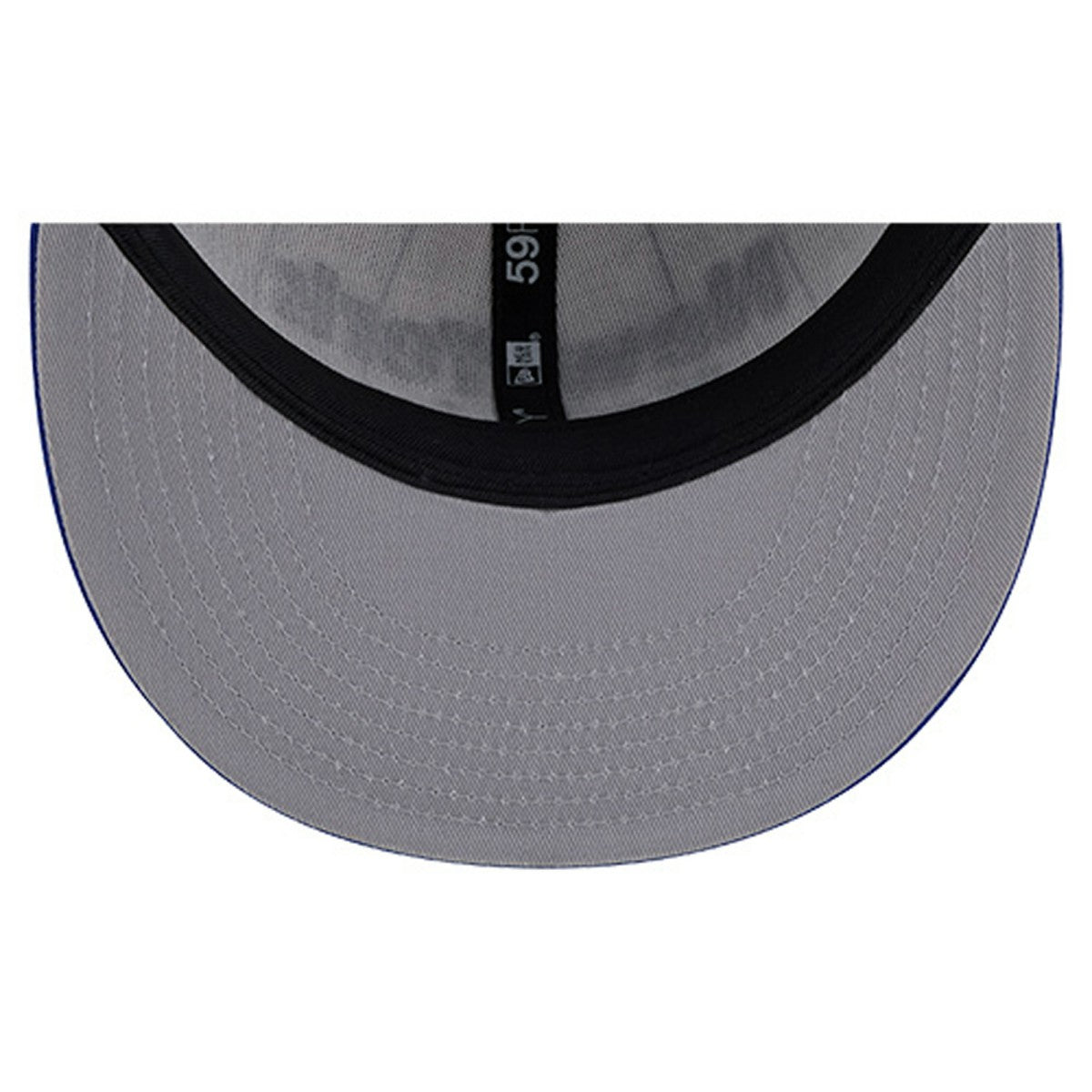 New York Knicks Wordmark Pinstripe 59FIFTY Fitted Hat White