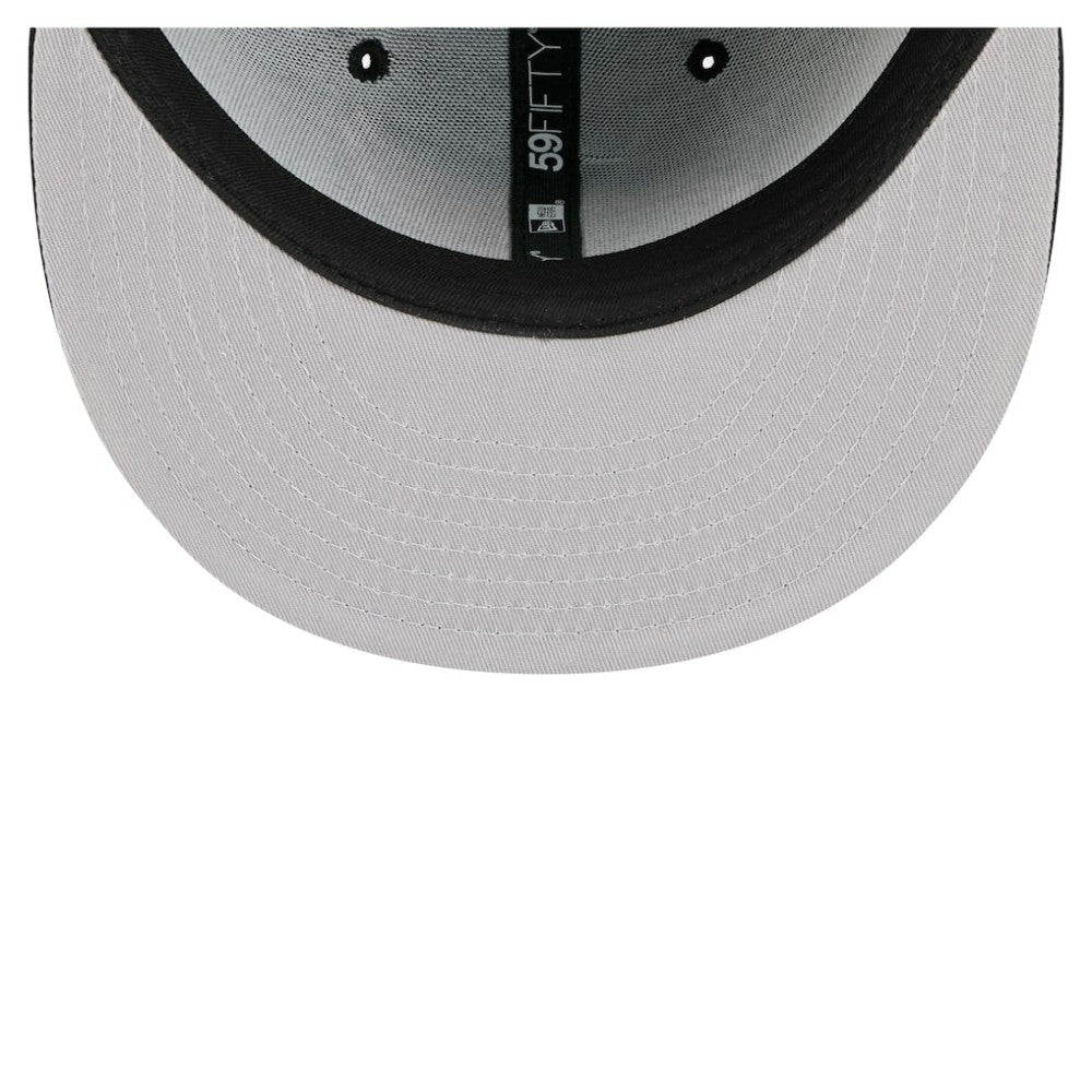 NHL Detroit Red Wings New Era Faded Lines 59FIFTY Fitted Hat - Black