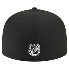 NHL Vegas Golden Knights New Era Faded Lines 59FIFTY Fitted Hat - Black