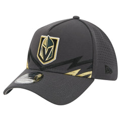 NHL Vegas Golden Knights New Era Zig Zag 39THIRTY A-Frame Perforated Flex Hat - Gray