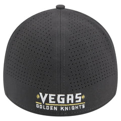 NHL Vegas Golden Knights New Era Zig Zag 39THIRTY A-Frame Perforated Flex Hat - Gray