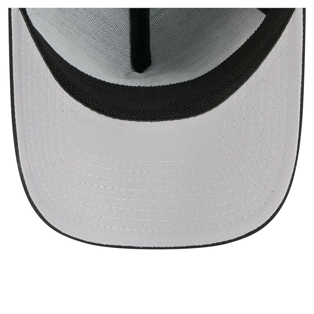 NHL Boston Bruins New Era 39THIRTY A-Frame Perforated Flex Hat - Black
