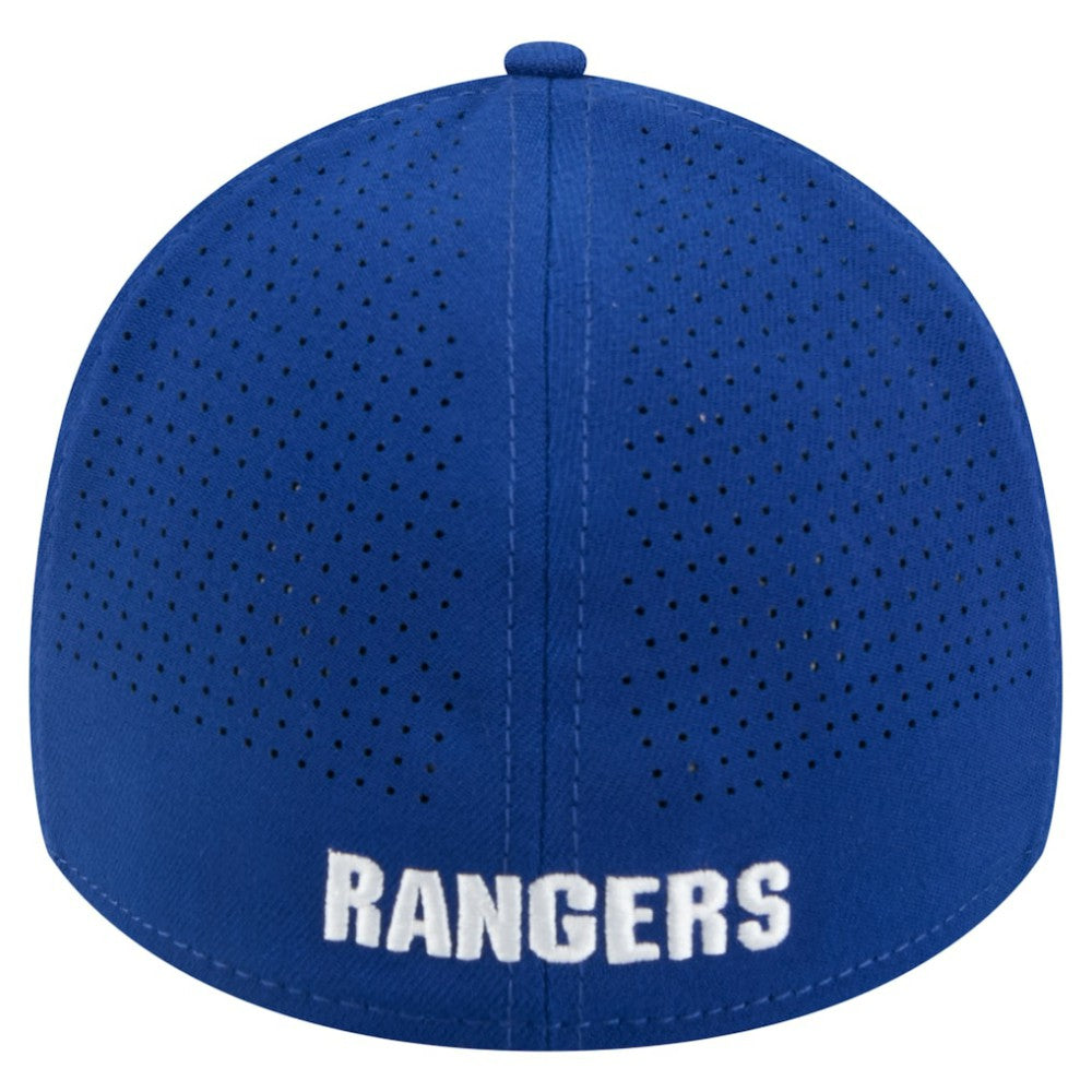 NHL New York Rangers New Era 39THIRTY A-Frame Perforated Flex Hat - Blue