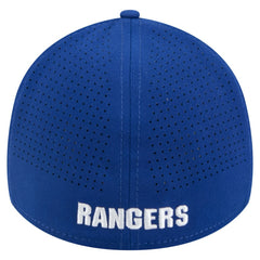 NHL New York Rangers New Era 39THIRTY A-Frame Perforated Flex Hat - Blue