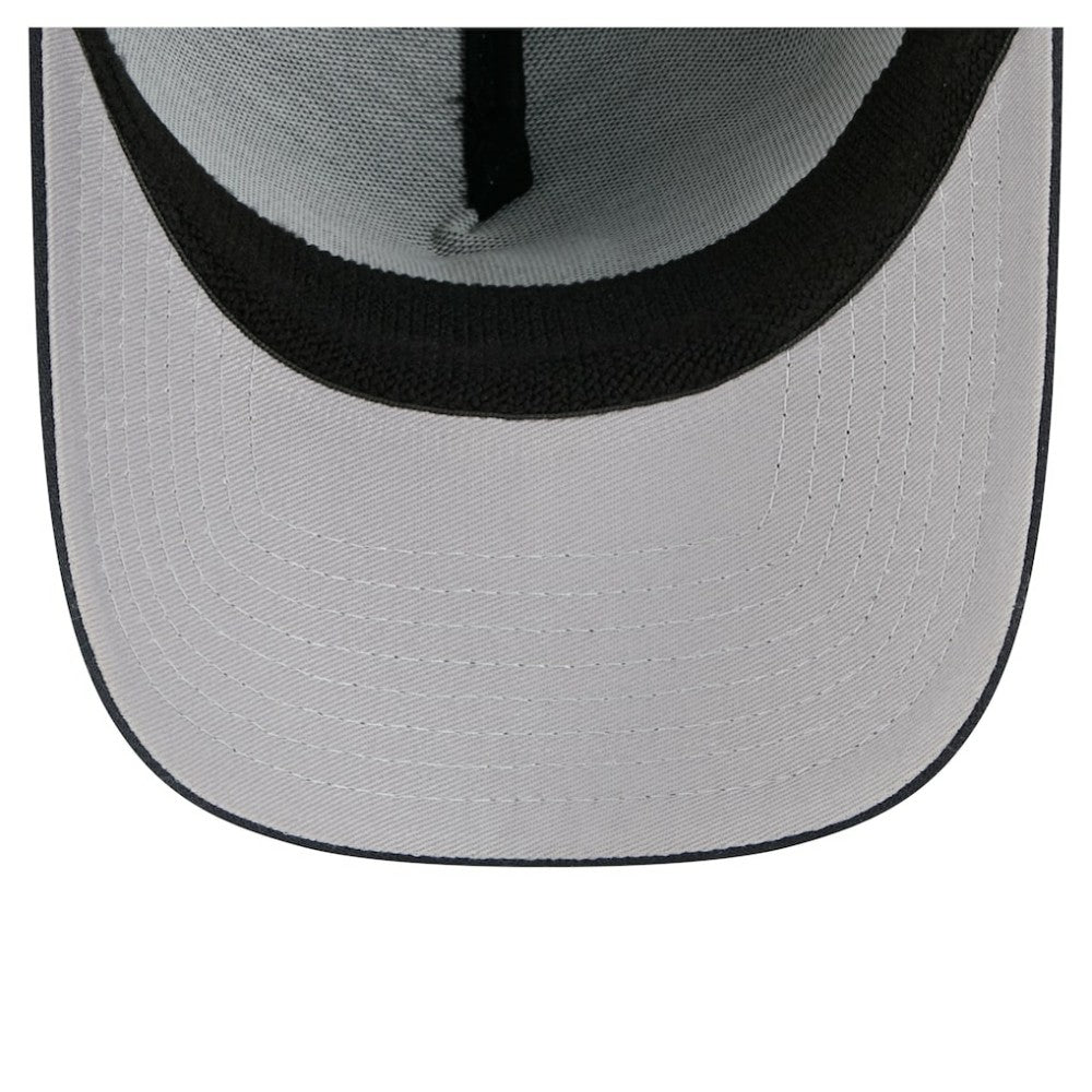 NHL Seattle Kraken New Era Zig Zag 39THIRTY A-Frame Perforated Flex Hat - Deep Sea Blue