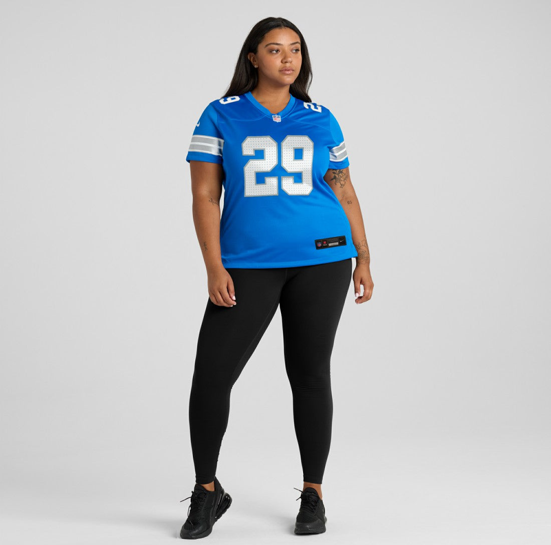 Avonte Maddox Detroit Lions Women's Team Game Jersey Blue