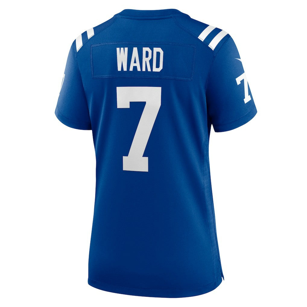 Charvarius Ward Indianapolis Colts Women's Team Game Jersey Royal