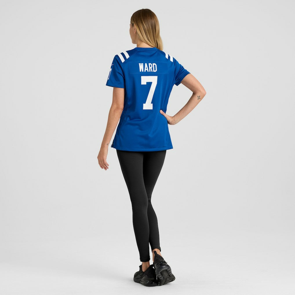 Charvarius Ward Indianapolis Colts Women's Team Game Jersey Royal