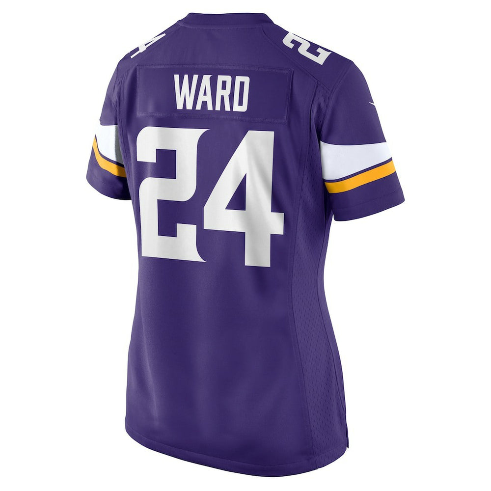 NFL Jay Ward Minnesota Vikings Women's Team Game Jersey - Purple