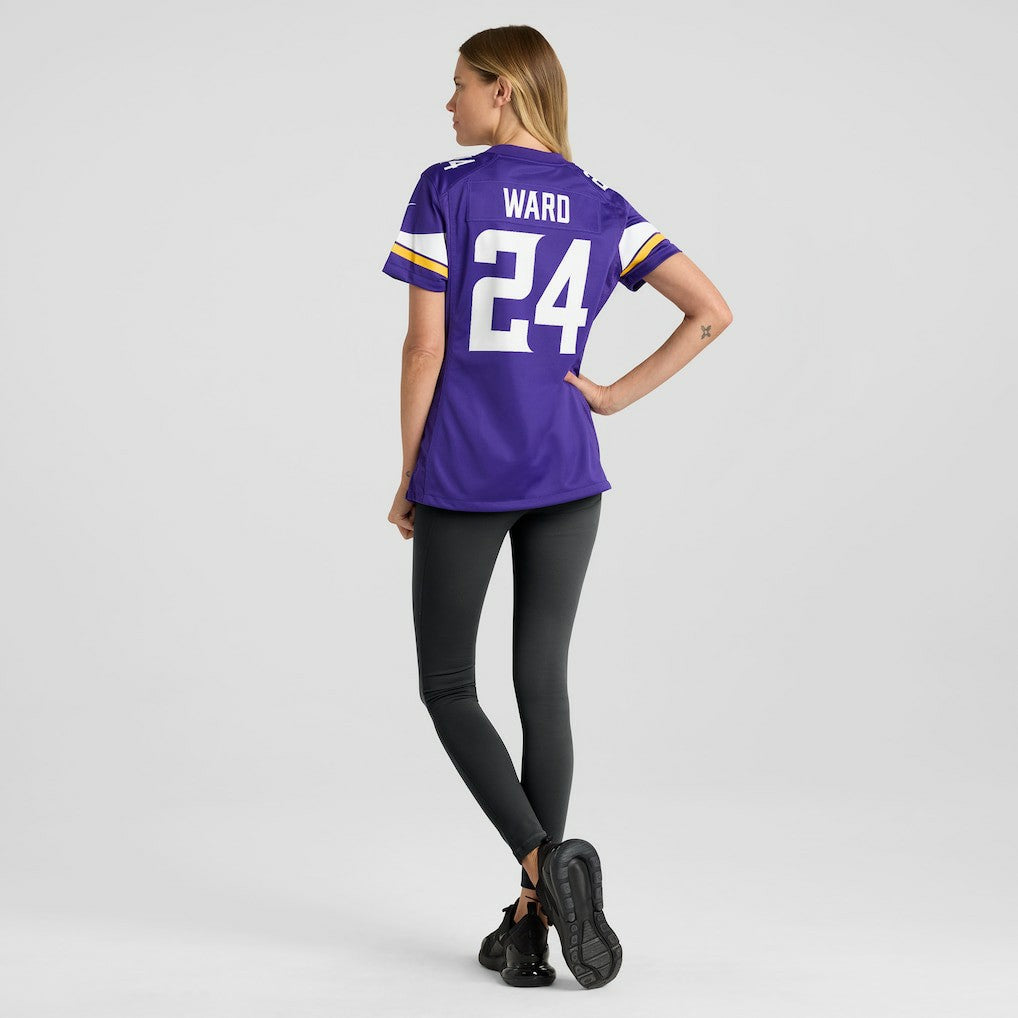 NFL Jay Ward Minnesota Vikings Women's Team Game Jersey - Purple