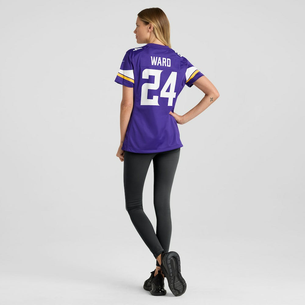 NFL Jay Ward Minnesota Vikings Women's Team Game Jersey - Purple