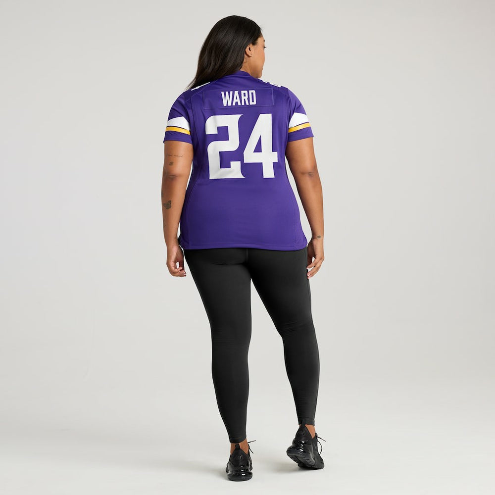 NFL Jay Ward Minnesota Vikings Women's Team Game Jersey - Purple