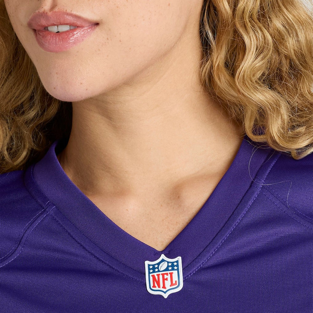 NFL Jordan Mason Minnesota Vikings Women's Team Game Jersey - Purple