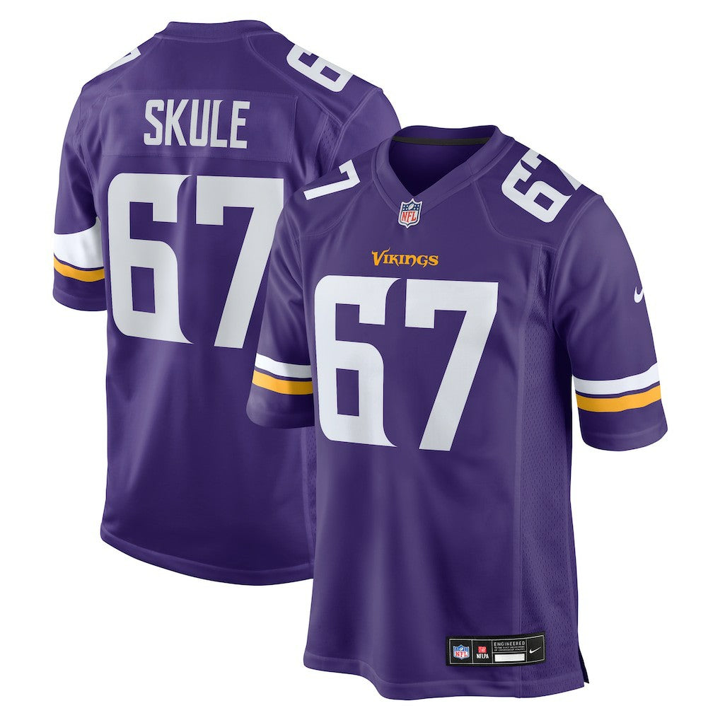 NFL Justin Skule Minnesota Vikings Team Game Jersey - Purple