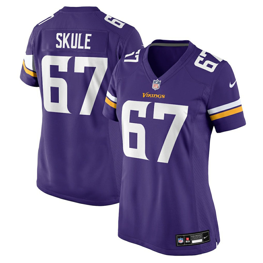 NFL Justin Skule Minnesota Vikings Women's Team Game Jersey - Purple