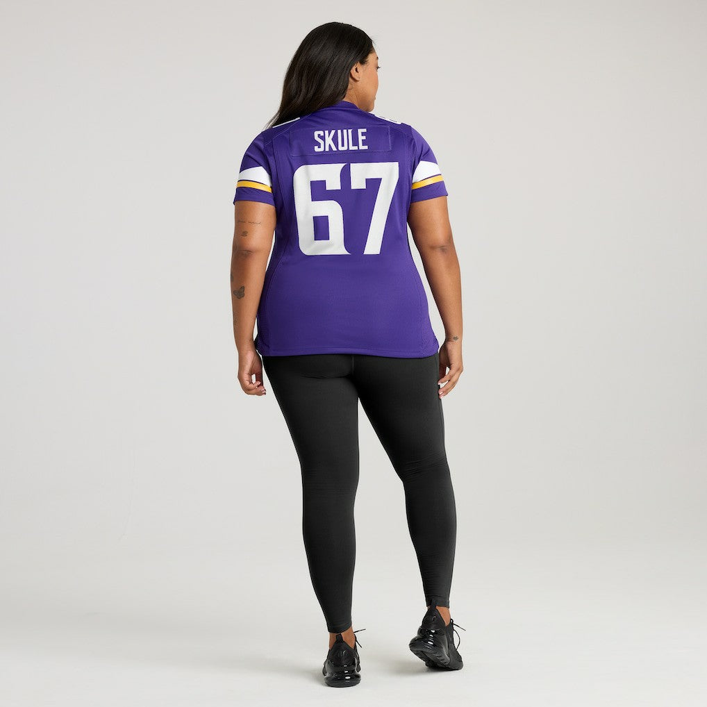 NFL Justin Skule Minnesota Vikings Women's Team Game Jersey - Purple