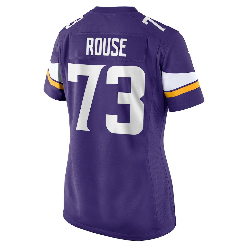 NFL Walter Rouse Minnesota Vikings Women's Team Game Jersey - Purple