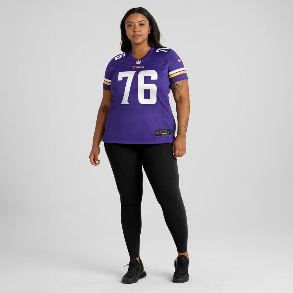 NFL Will Fries Minnesota Vikings Women's Team Game Jersey - Purple