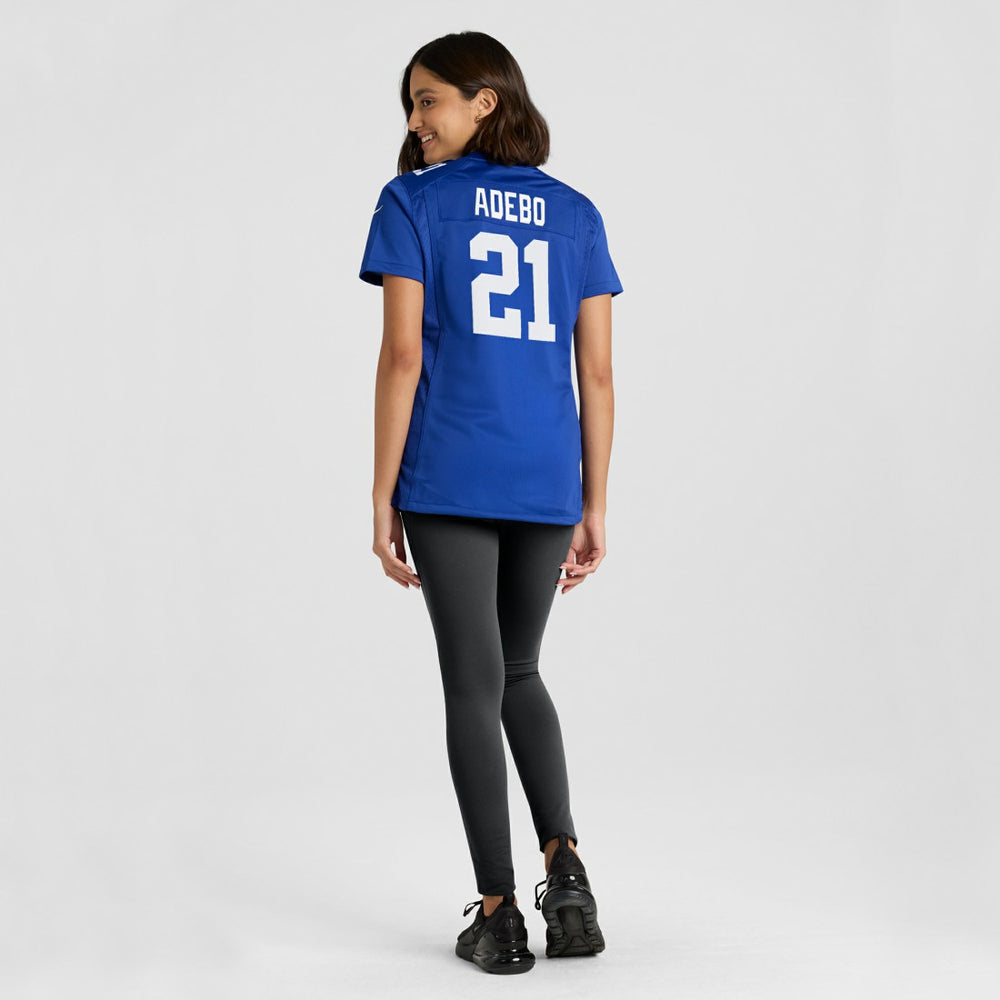 Paulson Adebo New York Giants Women's Team Game Jersey Royal