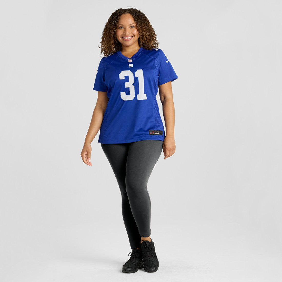 Nic Jones New York Giants Women's Team Game Jersey Royal