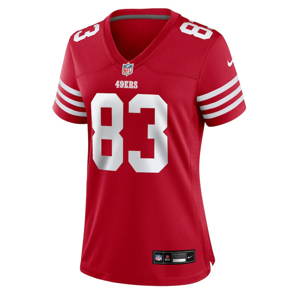 Terique Owens San Francisco 49ers Women's Team Game Jersey Scarlet