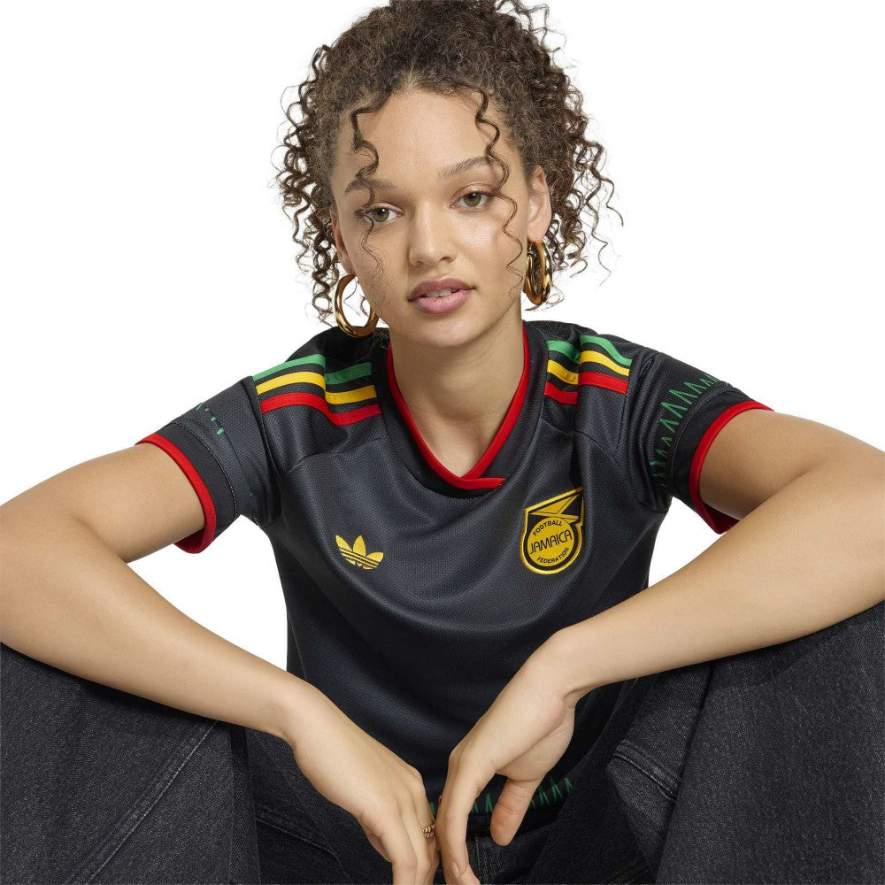 Jamaica National Team Women's 2026 Away Replica Jersey Black sale