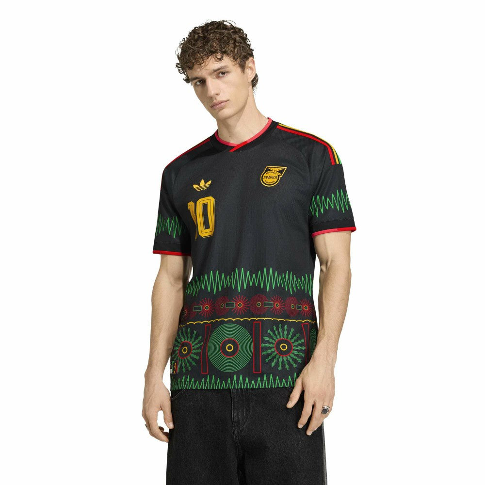 Bob Marley Jamaica National Team 2026 Away Replica Jersey Black