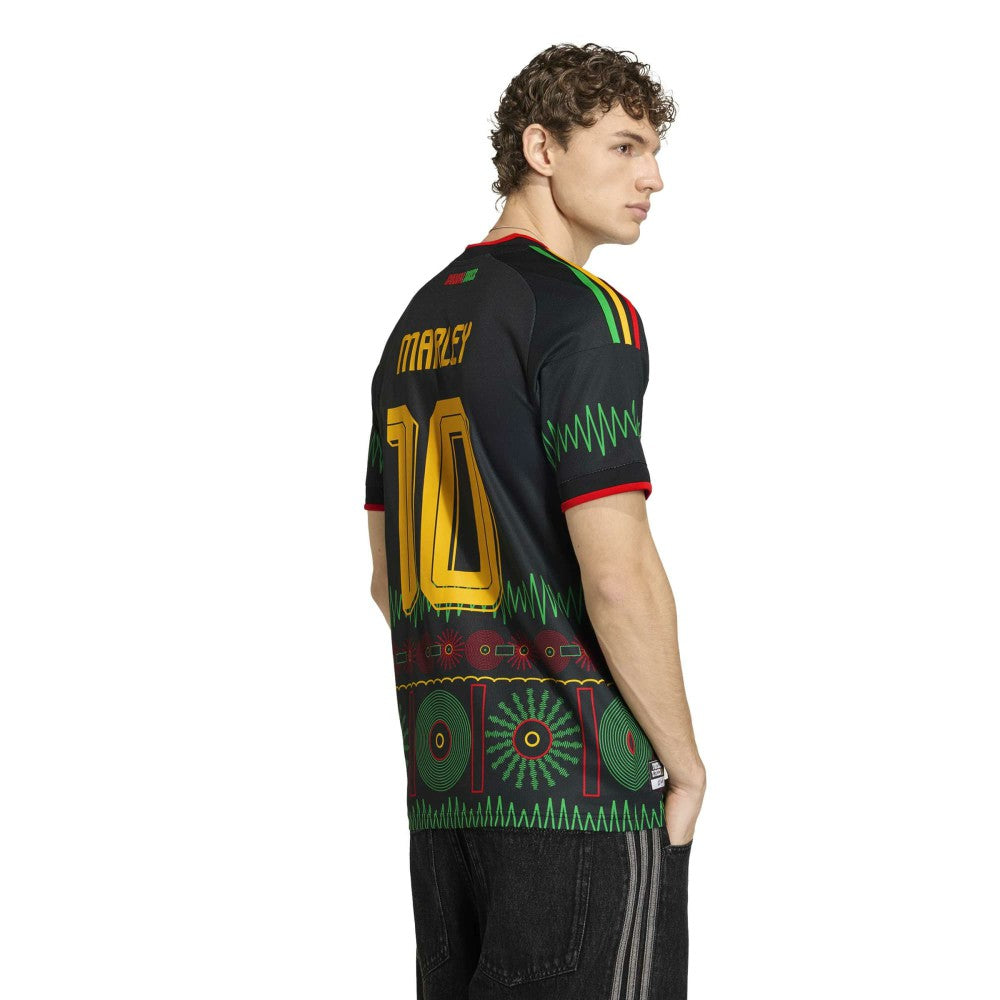 Bob Marley Jamaica National Team 2026 Away Replica Jersey Black