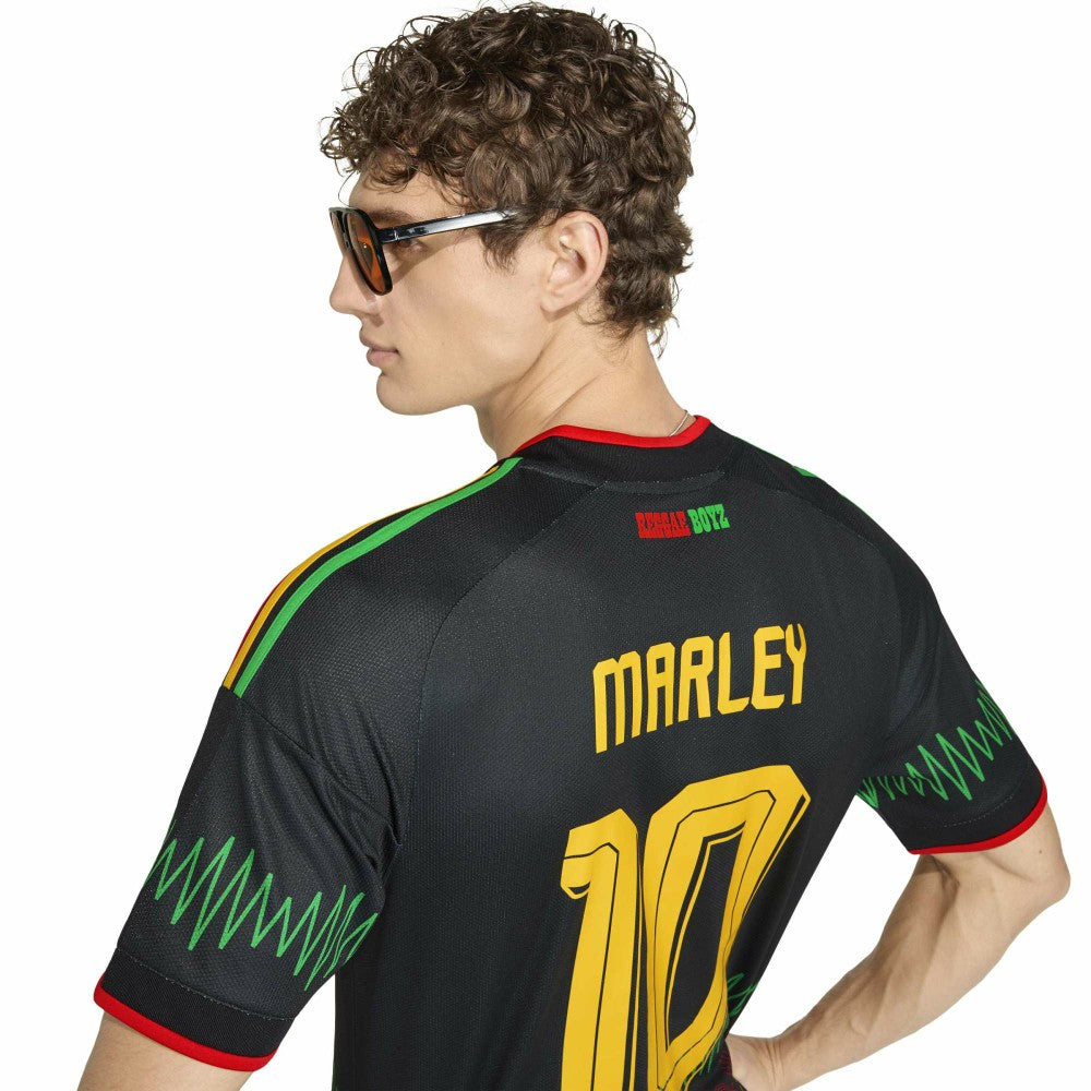 Bob Marley Jamaica National Team 2026 Away Replica Jersey Black