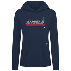 Los Angeles Angels Levelwear Women's Relay Breaker Pullover Hoodie - Navy Hoodies
