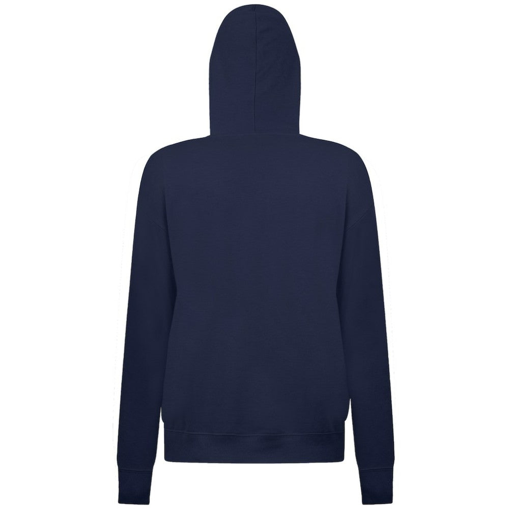 New York Yankees Levelwear Women's Adorn Retro 3D Pullover Hoodie - Navy Hoodies