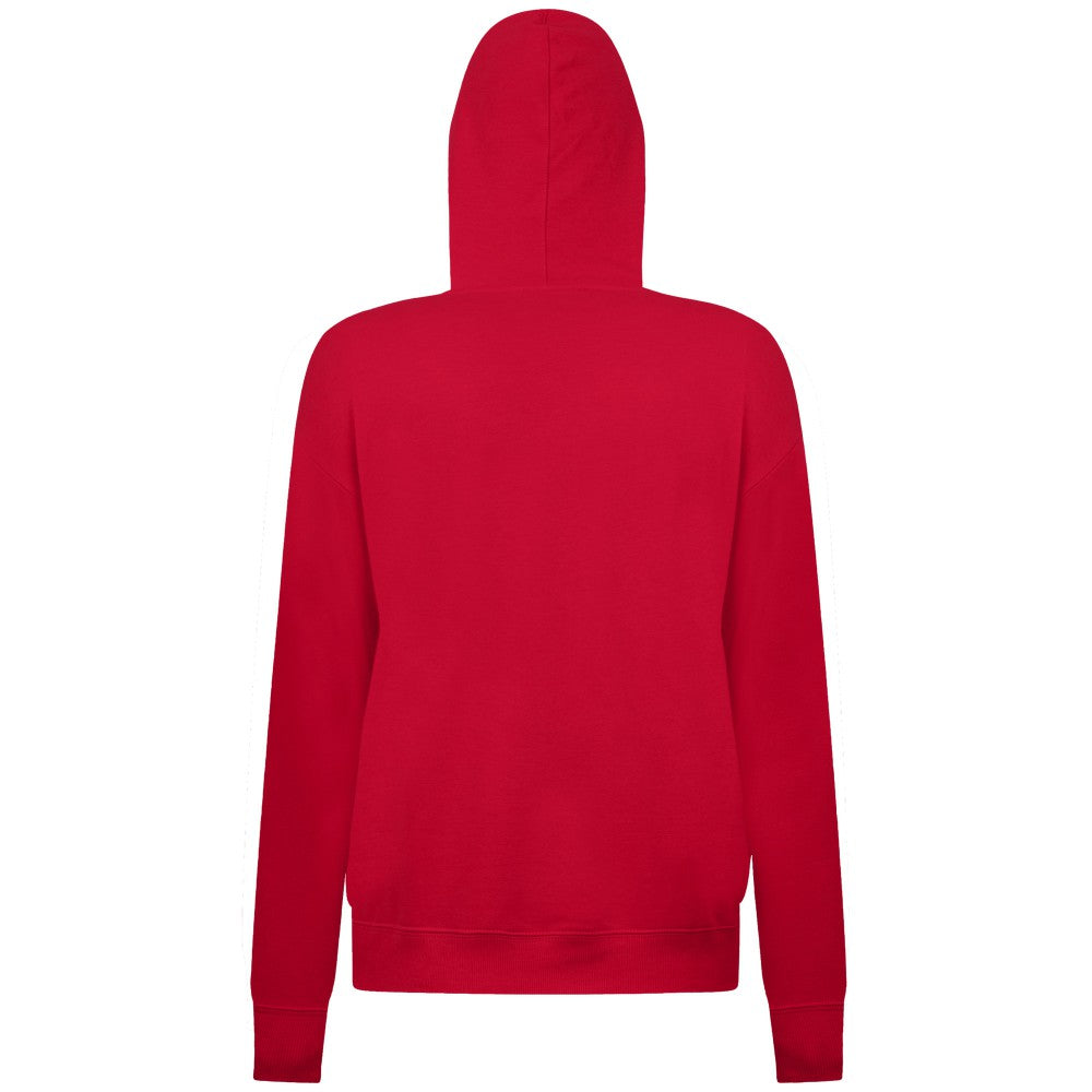 Cincinnati Reds Levelwear Women's Adorn Retro 3D Pullover Hoodie - Red Hoodies