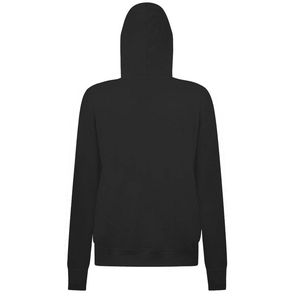 Cincinnati Reds Levelwear Women's Adorn Retro 3D Pullover Hoodie - Black Hoodies