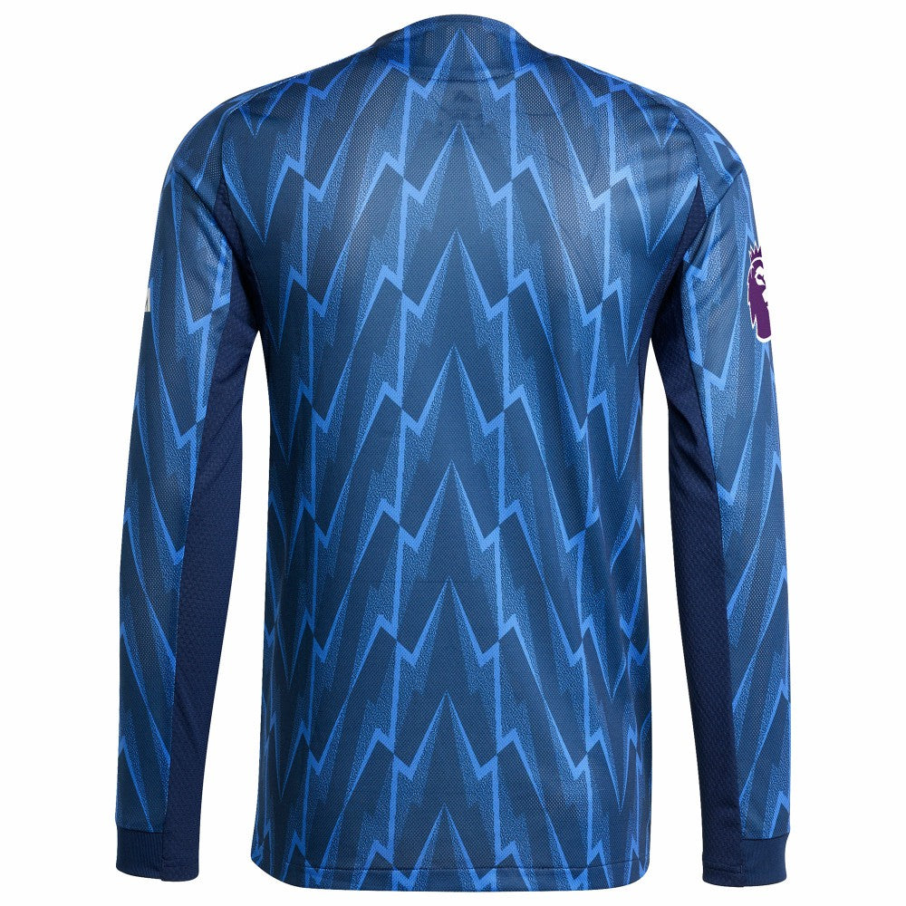 Arsenal 2025/26 Away Long Sleeve Jersey with Patch Blue