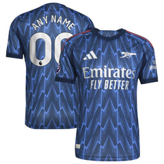 Arsenal 2025/26 Away Custom Jersey Blue