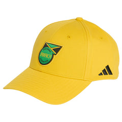 Jamaica National Team Unisex Team Baseball Adjustable Hat Yellow