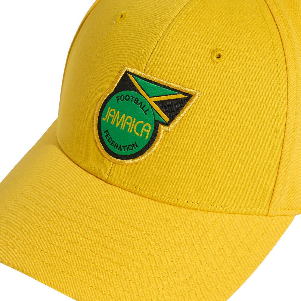 Jamaica National Team Unisex Team Baseball Adjustable Hat Yellow