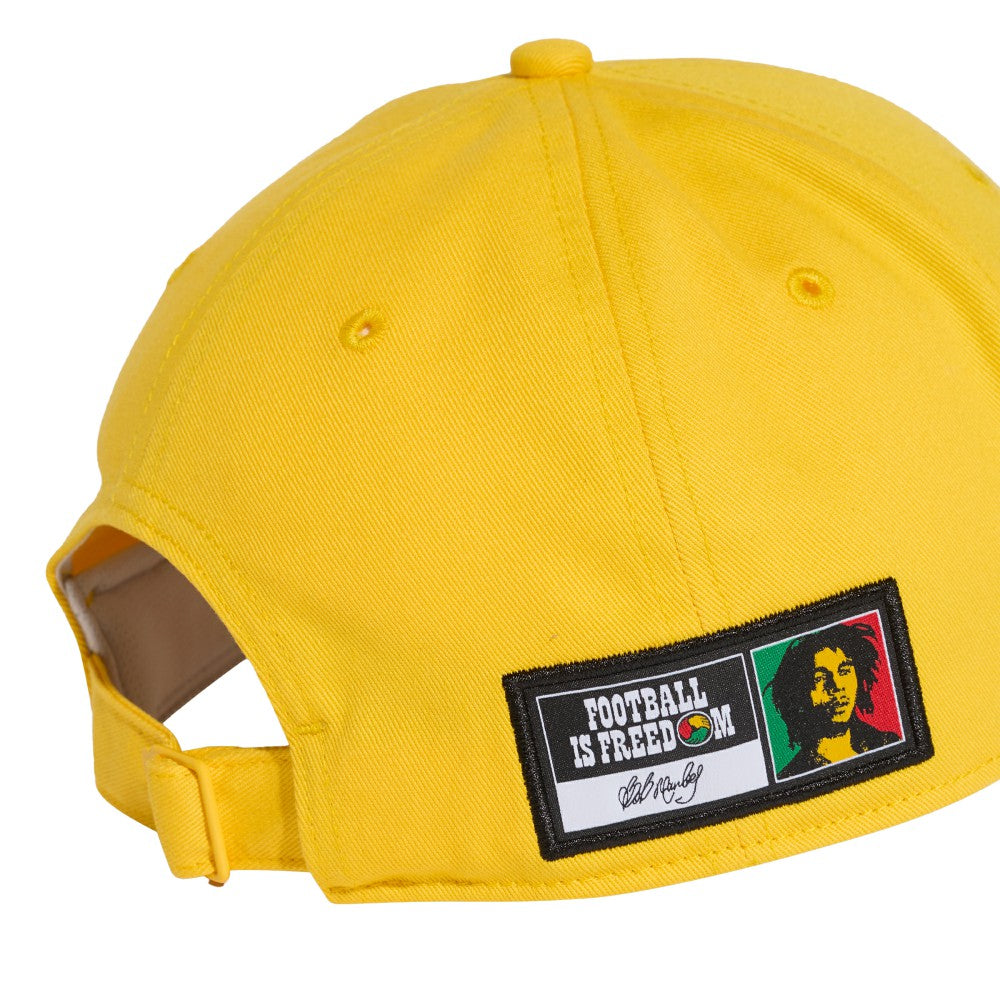 Jamaica National Team Unisex Team Baseball Adjustable Hat Yellow
