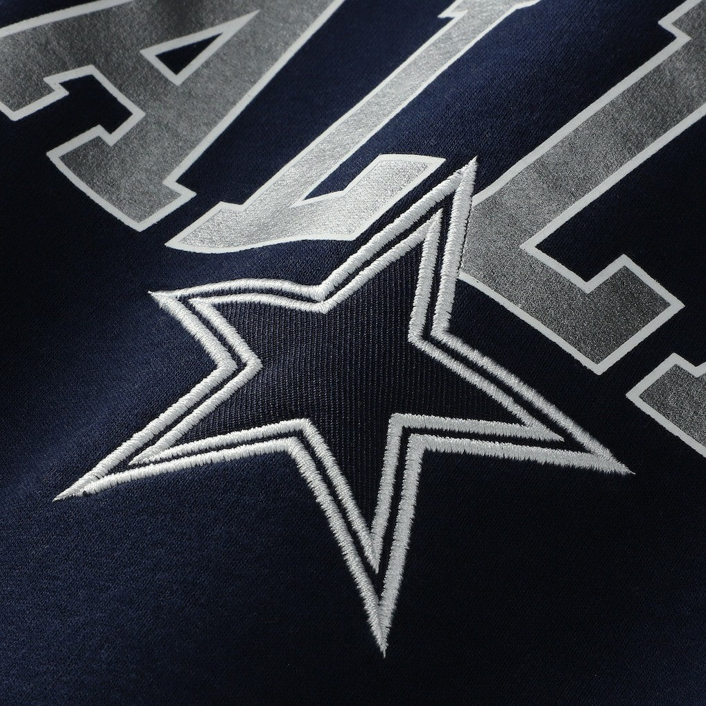 Dallas Cowboys G-III Sports by Carl Banks Adaptive Lord Stanley Crewneck Sweatshirt Navy