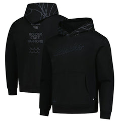 Golden State Warriors The Wild Collective Unisex Blackout Hoodie