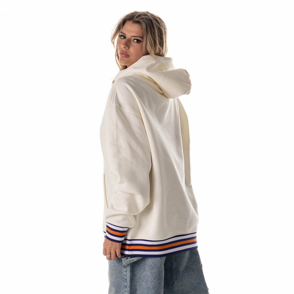Phoenix Suns The Wild Collective Unisex 2025/26 City Edition Custom Rib Tonal Premium Hoodie White