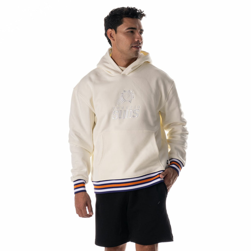 Phoenix Suns The Wild Collective Unisex 2025/26 City Edition Custom Rib Tonal Premium Hoodie White