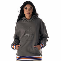 Phoenix Suns The Wild Collective Unisex 2025/26 City Edition Custom Rib Tonal Premium Hoodie Charcoal