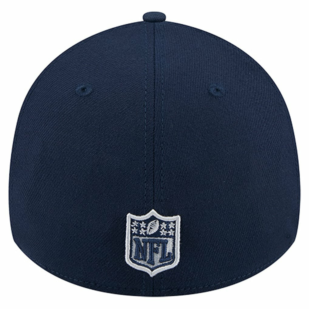 Dallas Cowboys New Era Stripes 39THIRTY Flex Hat Navy
