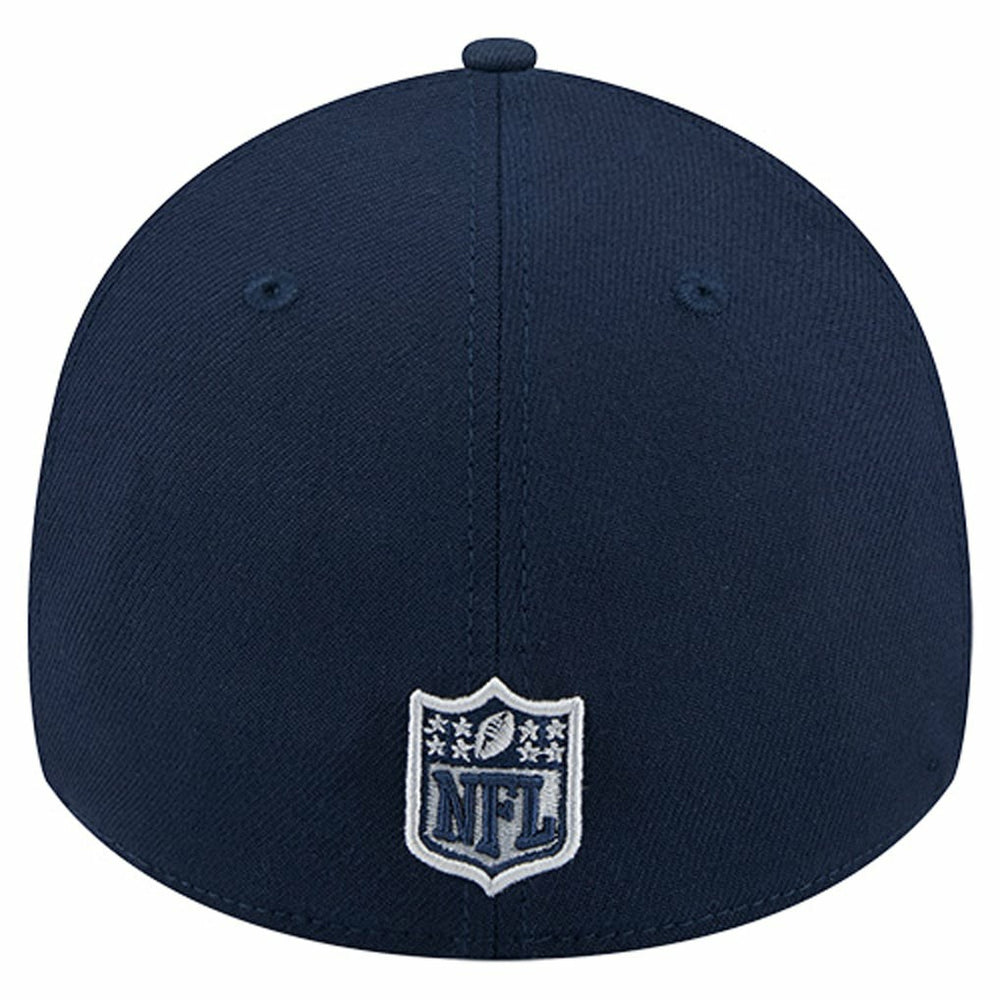 Dallas Cowboys New Era Stripes 39THIRTY Flex Hat Navy